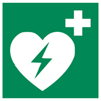 Grafik: Defibrillator-Symbol