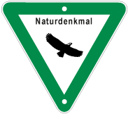 Schild: Naturdenkmal