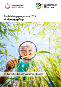 Cover: Fortbildungsprogramm 2022 - Kindertagespflege