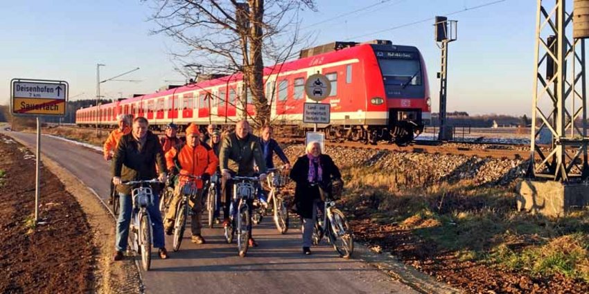 Erste Radhauptverbindung im Landkreis München Erste Radhauptverbindung im Landkreis München