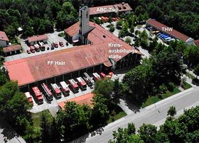 Feuerwehr Haar Foto: Luftaufnahme der Feuerwehr Haar