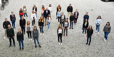Foto: Gruppenbild Azubis 2020