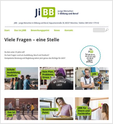 Foto: Screenshot JiBB-Homepage