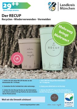 Foto: Plakat Recup