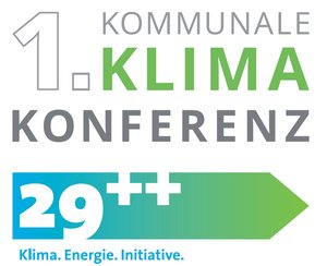 Foto: Logo der 1. Kommunalen Klimakonferenz 29++