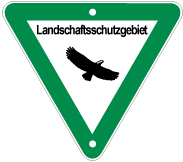 Schild Landschaftsschutzgebiet Schild: Landschaftsschutzgebiet
