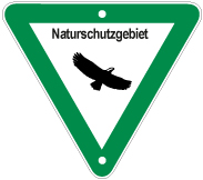 Schild Naturschutzgebiet Schild: Naturschutzgebiet