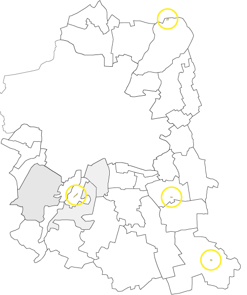 Karte: Flächige Naturdenkmäler (ND)